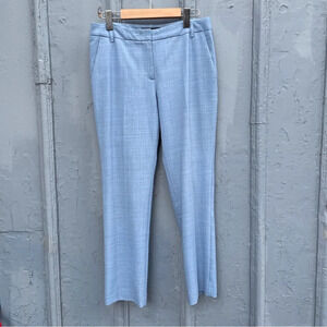 Marc Cain Blue Wool Blend Crop Trousers, size “N2” (US6)